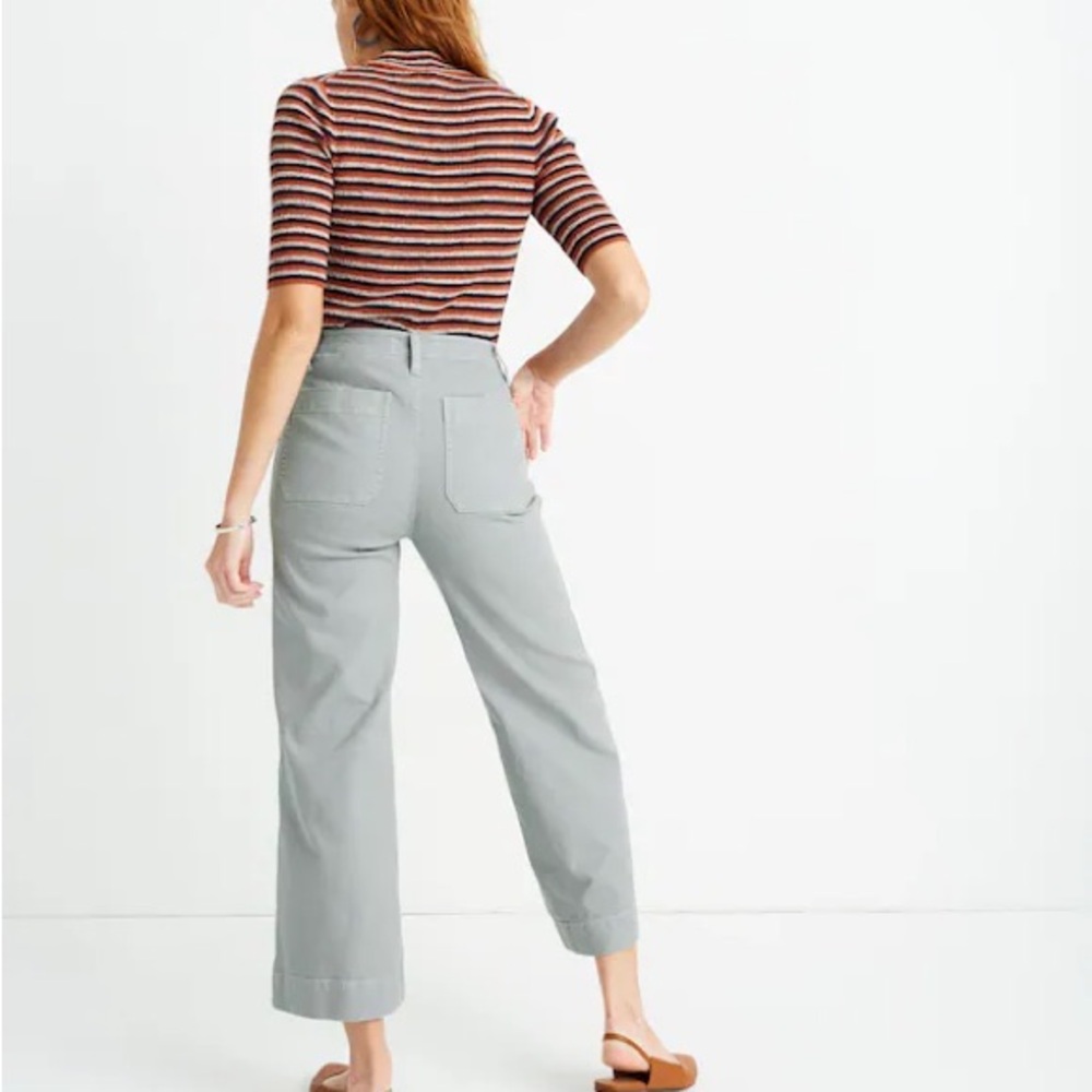 Madewell Women's Light Gray Flare Jeans - Picture 2 of 6